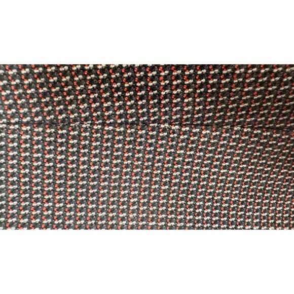 Zara Trafaluc XS Houndstooth Flared Skirt Black/Olive/Melon Wool Blend - Picture 5 of 11